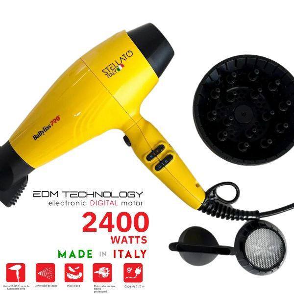 BaBylissPRO® BLOWER STELLATO 2400W - Image 2