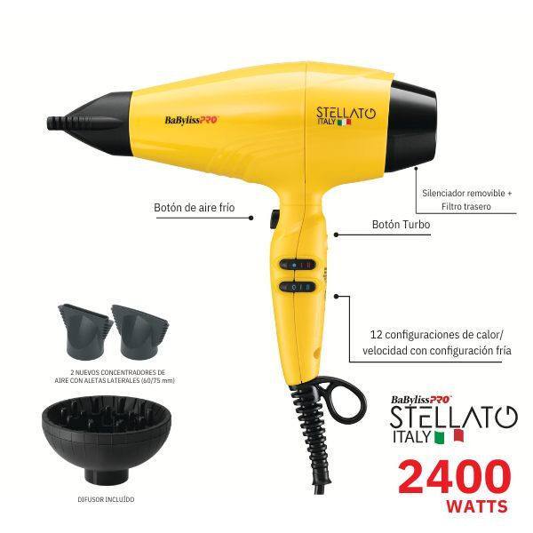 BaBylissPRO® BLOWER STELLATO 2400W - Image 3